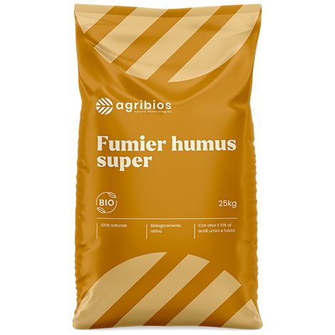 Stallatico in pellet (Fumier Humus Super) (25 kg), concime per piante e fiori (1/3)