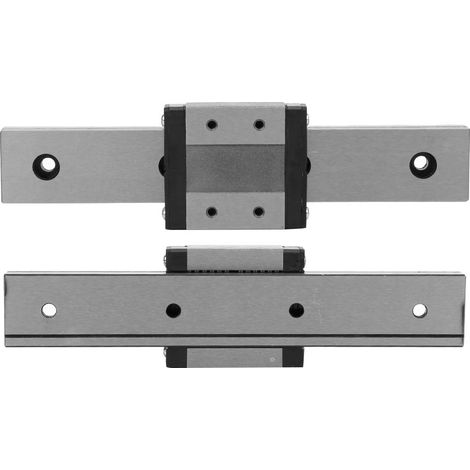 Bloc de guidage linéaire miniature LMLF24B-150-1R, rail de guidage linéaire 150 mm x 24 mm (1/5)