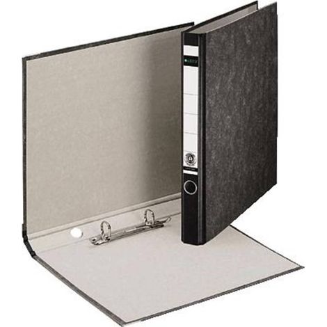 Leitz Ordner 10400000 DIN A4 35mm Pappe schwarz (1/4)