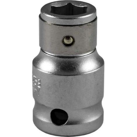 Adattatore trapano jbm 3/8 to 8mm metallo compatto chiusura sicura