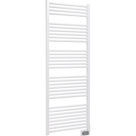 Irsap – Sèche-serviette électrique 1000 W – Corps en acier à fluide caloporteur – Indice de protection IP44 – Fixation murale incluse