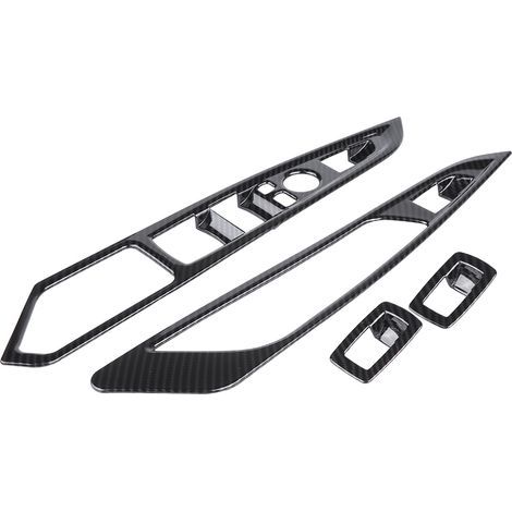 Protecteurs boutons fenêtre carbone pour BMW X5/X6 F15/F16 [14-18] - 4 pièces ABS carbone (1/4)