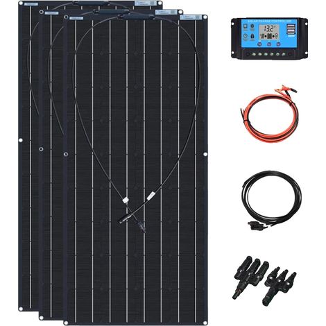 Solarmodul, flexibles Design, hohe Effizienz, 120-W-Set (1/2)