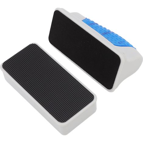 Brosse magnétique double face pour aquarium, idéale pour nettoyer les vitres et éliminer les algues. (1/5)