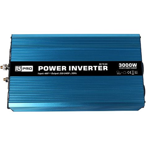 Convertisseur continu-alternatif, Onde sinusoïdale pure, 48V / 230V - 3000W ( Prix pour 1 ) (1/3)