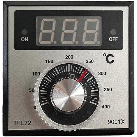 Thermostat électronique TEL72-9001X 220 V/380 Vplage de réglage 0-400 °Cpour four à gaz/électrique. (1/5)