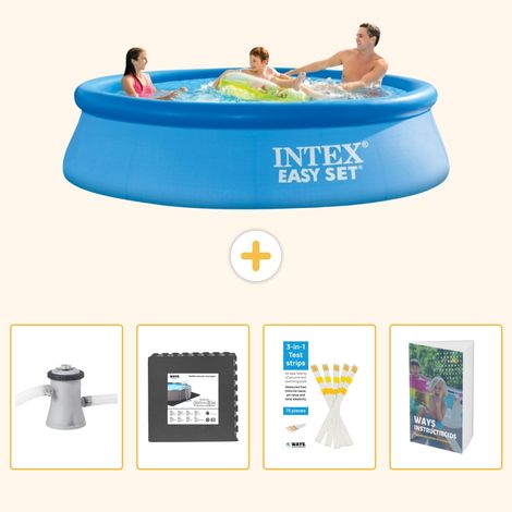 Intex Piscine Easy Set Ronde - 305x76 cm - 5-pièces SCB115 (1/5)