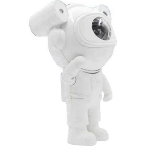 Veilleuse Galaxie, projecteur de plafond en forme d'astronaute, d'étoile et de nébuleuse, avec minuterie et télécommande Bluetooth (1/5)