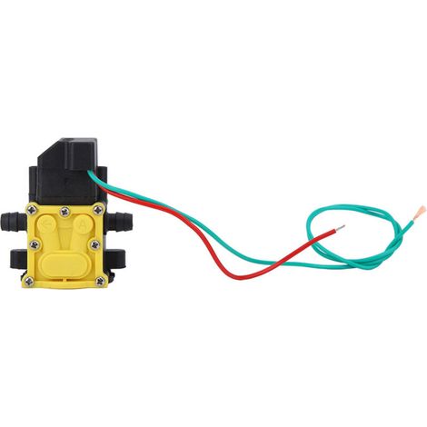 Tête de pompe à diaphragme 12V pour pulvérisateur électrique et pompe à eau auto-amorçante (1/4)
