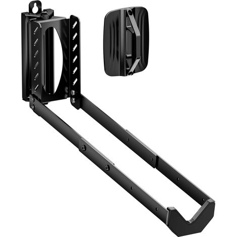 Wiltec Soporte de pared para bicicletas giratorio 118 x 307340 x 438 625 mm hasta 35 kg portabicicletas de pared universal para bicicletas ajustable (1/5)