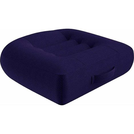 Rehausseur de siège de voiture pour adulte - Coussin orthopédique - 40 x 40 cm - Ergonomique - Pour table à manger, chaises de fauteuil roulant/chaise (1/4)
