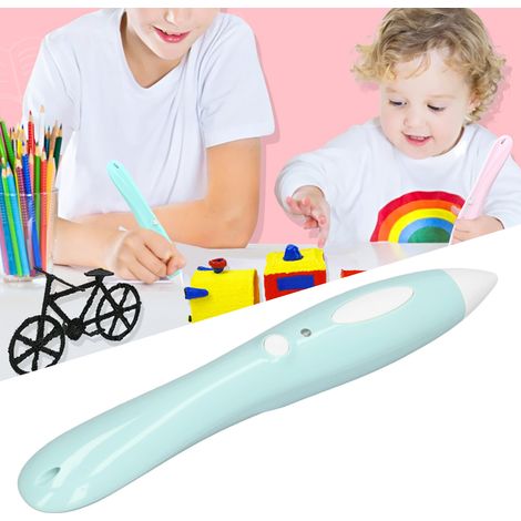 Stylo d'impression 3D, impression à basse température, stylo graffiti 3D créatif, impression stéréoscopique, jouet pour enfants, stylo à dessin, cadeau. (1/5)