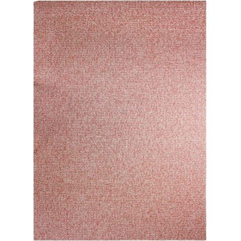 KOKO - Tapis effet tweed pour intérieur et extérieur rouge 180x280 (1/5)