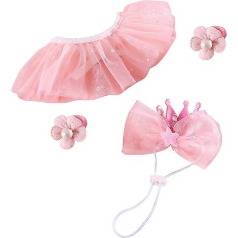 Hundegeburtstagshut und Halstuch, Welpenparty-Accessoires, festliches Cosplay-Kostüm, lustiges Outfit C. (157 Zeichen)