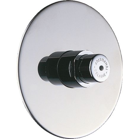 Delabie Urinal-Spülarmatur TEMPOSTOP G1/2 UP 7 Sek., mit Rosette