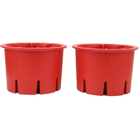 2 cales de vérin de remorque robustes 208 mm empilables stabilisateurs de nivellement pour usage utilitaire lot de 2 (1/5)