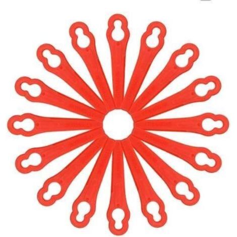 50 plastic replacement blades for lawn mower (1/3)