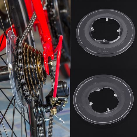 Protection pour disque de frein et cassette de vélo de montagne - Couvre-moyeu (1/5)
