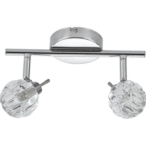 Plafoniera Candellux Bombola 92-70296 cristallo cromo 2xG9