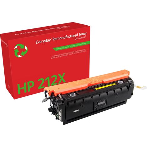Everyday Toner ™ di Xerox Giallo compatibile con HP 212X (W2122X), High capacity (1/2)
