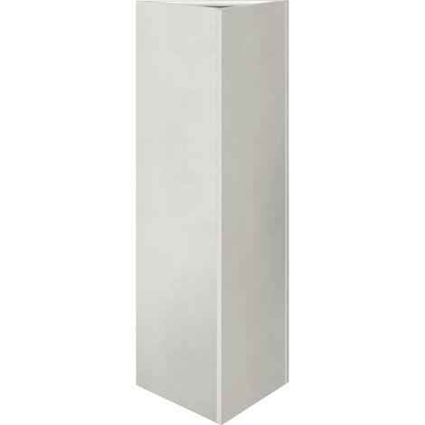 Maison Exclusive - Pflanzkübel Dreieckig 30x26x75 cm Edelstahl