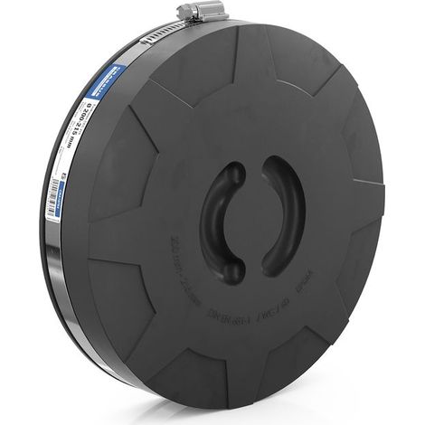 CR Endkappe CEC 215 (200-215mm), 0,6 bar,L:54mm, EPDM / V2A