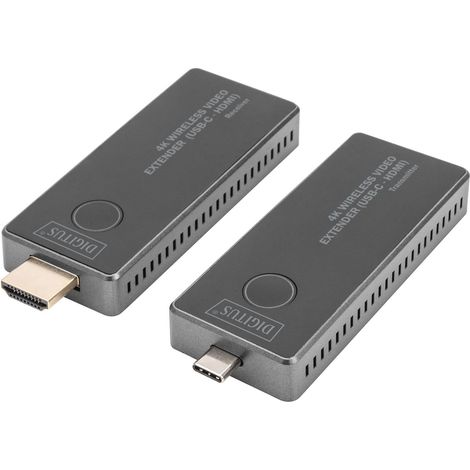 Digitus Extender Video 4k Wireless, 30 M (usb-c - Hdmi)