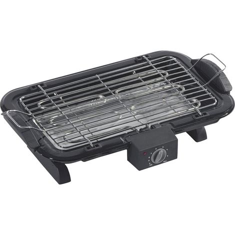 Barbacoa Eléctrica 2200W, Portátil, Parrilla y Temperatura Regulable.