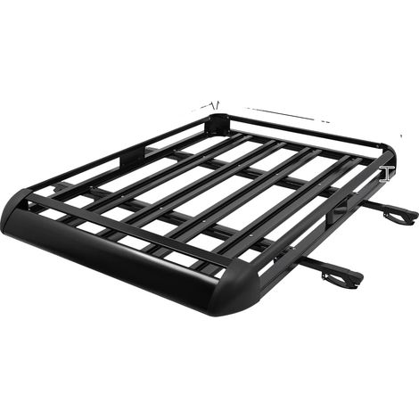 Cesta de carga, construcción resistente, capacidad de carga de 150 kg, color negro. (1/2)