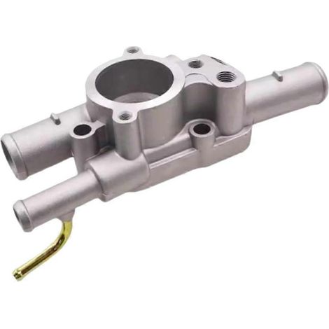 Boîtier de thermostat de liquide de refroidissement automobile, sortie 16333-11210 16333-11211 Compatible avec les pièces automobiles Tercel 1991-1994 (1/5)