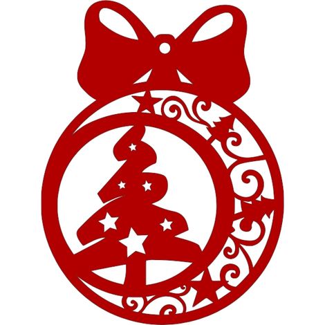Durchbrochener Weihnachtsanhänger 15 £ - Weihnachtsdekoration