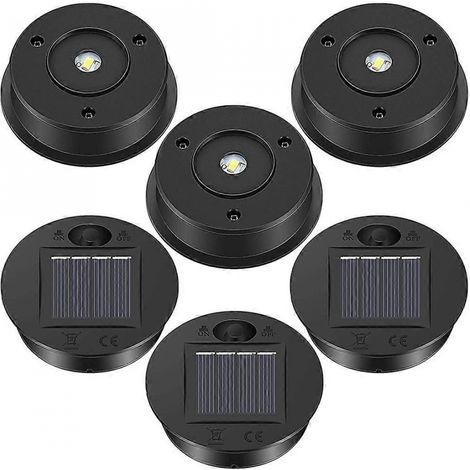 Lot de 6 lampes solaires de rechange pour lanternes solaires 7 lumens, avec capuchon lumineux à LED.-AquaForge (1/5)