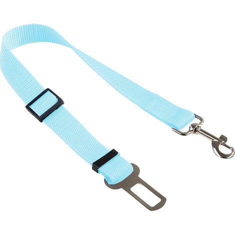 Ausziehbarer Hundesicherheitsgurt, ideal für Autositze und sicheres Fahren (blau) (1/2)