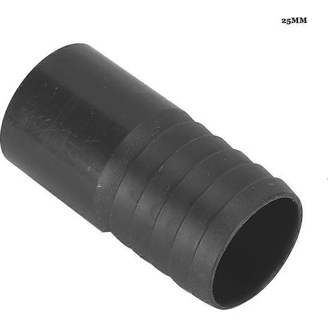 Raccord de tuyau d'eau en PVC écologique, adaptateur de connexion facile et sécurisé pour tuyau rigide (gris, 25 mm). (1/3)