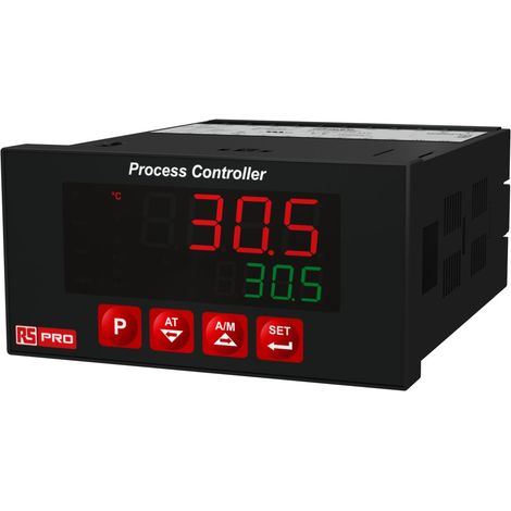 Régulateur de température PID, 100 240 V, 3 sorties Relais, SSR, 3 entrées TC, RTD, 96 x 48mm ( Prix pour 1 )