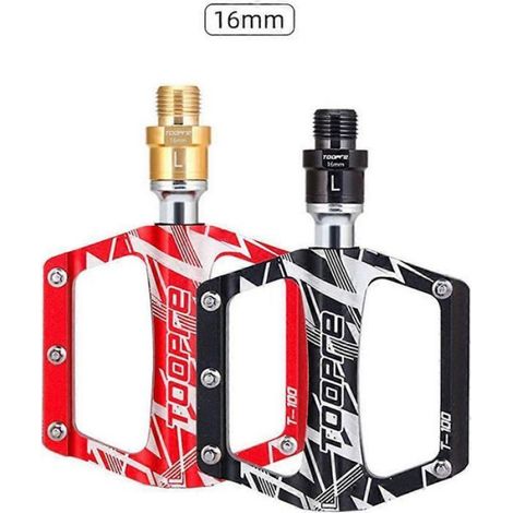 Rondelles pour boulons d'extension de pédales de vélo, rallonges de pédales, accessoires professionnels pour vélos de route (1/4)
