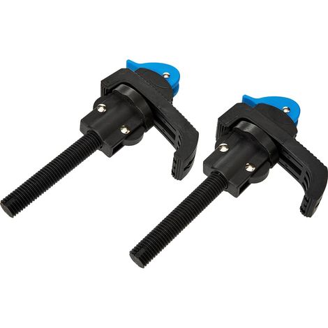 MORSETTO MORSETTI BANCO LAVORO FALEGNAME GANASCE COPPIA 2PZ MORSA TB02 (1/8)