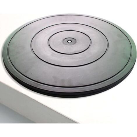 Sollbry Plateau Tournant Universel de 40 cm, 360 Degré Plateau Pivotant, TV Support Pivotant, Tourne-Disque Rotatif pour Bricolage Sculpture Plantes Portables Moniteurs Plateforme Rotative (1/5)