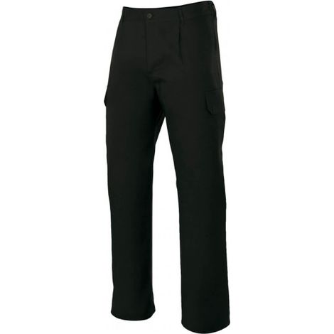 Pantalón industrial con costura de seguridad y bolsillos de parche VELILLA Serie 345 62 Azul navy