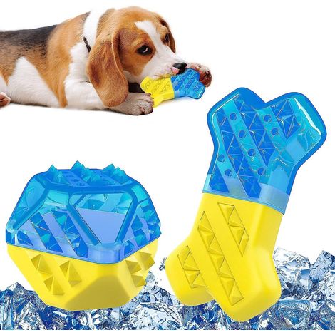 Jouet à mâcher coloré en TPR résistant aux morsures pour chiens de taille moyenne et petite (1/5)