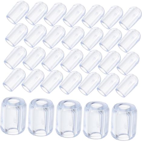 Protections de grille d'évier en PVC transparent pieds protection (1/5)