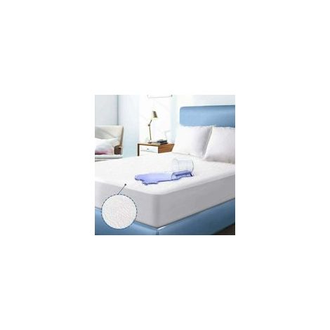 Protège Matelas Imperméable 90 x 200 cm,Couvre Matelas Serviette éponge Drap Housse,Alèse Respirante,Anti Acarien,Antibactérien,Housse Protection Lit Adulte et Enfant/Lavable à 30°C (Single) (1/5)