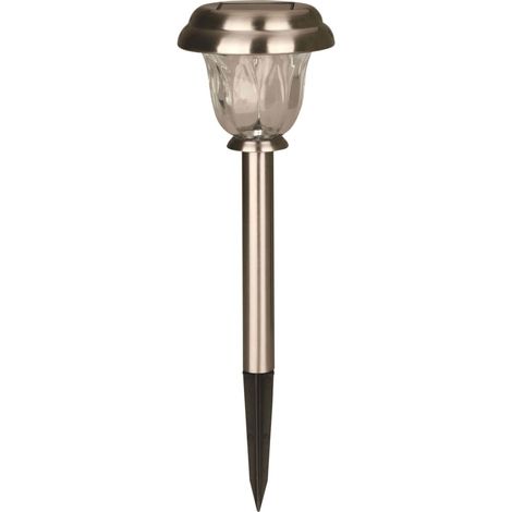 Baliza ilumin luminaria solar cristal/inox pulzar luxform (1/5)
