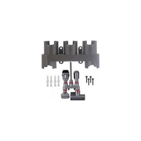 Support mural pour aspirateur Dyson V7, V8, V10 et V11, compatible avec les accessoires pour aspirateurs Dyson. (1/2)