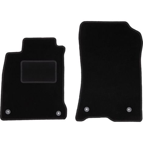 Tapis avant noirs pour Renault Laguna III liftback, break (2007-2015) (1/5)