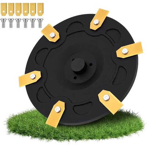 Disque de Coupe Tondeuse Compatible avec i-Series, Plateau de Lame 6 Lames pour i105E, i108E, i110N, i205 AWD, i208 AWD, Disque Renforcé Fibre de Verre (1/5)