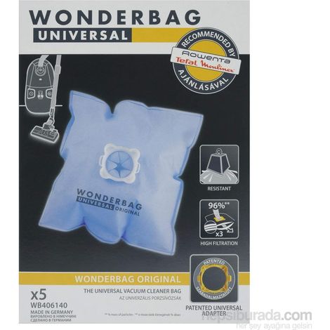Bolsas universales para aspiradora Wonderbag WB406140 (1/5)