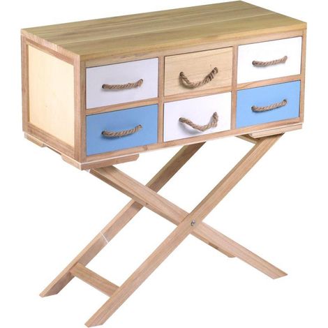 Mobiletto tenerife 6 cassetti cm 67x30h30/72 (1/4)