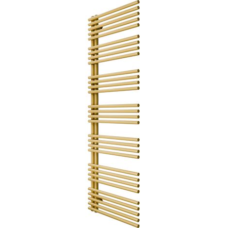 SCHÖNER WOHNEN-Kollektion Design-Heizkörper CELIA, 174,4 x 60 cm, Mattgold, Mittelanschluss