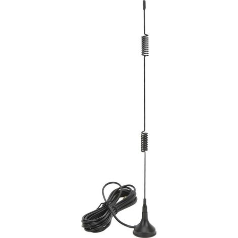 2PCS Antenne Externe 5G 15DBI Omnidirectionnelle avec Support Ventouse et Interface SMA Aiguille Interne pour Routeur 4G/DTU (1/5)